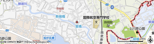 埼玉県所沢市久米308周辺の地図