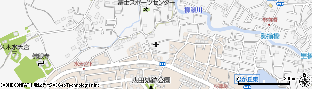 埼玉県所沢市久米1719周辺の地図