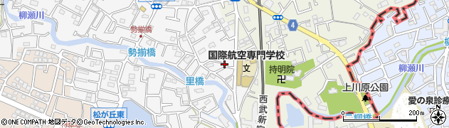 埼玉県所沢市久米355周辺の地図