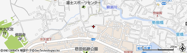 埼玉県所沢市久米1677周辺の地図