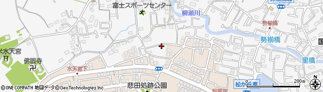 埼玉県所沢市久米1676周辺の地図