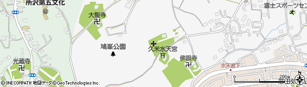 埼玉県所沢市久米2428周辺の地図