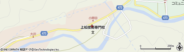 長野県上松技術専門校周辺の地図