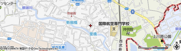 埼玉県所沢市久米309周辺の地図