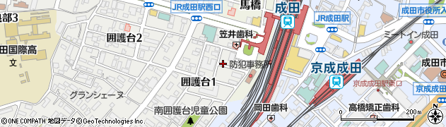 東進ハイスクール成田駅前校周辺の地図