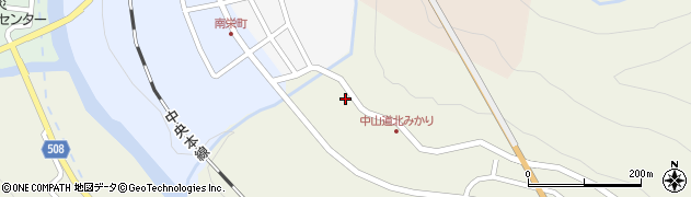 長野県木曽郡上松町小川1898周辺の地図