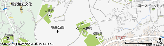 埼玉県所沢市久米2426周辺の地図