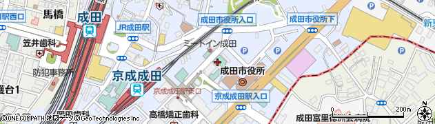 STELLA 成田駅前店周辺の地図