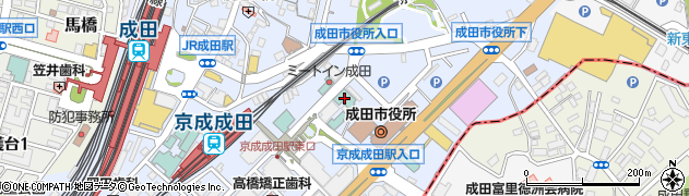 リッチモンドホテル成田周辺の地図
