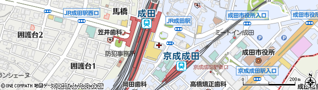 損害保険ジャパン株式会社　千葉支店成田支社周辺の地図