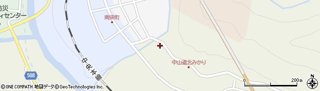 長野県木曽郡上松町小川1897周辺の地図