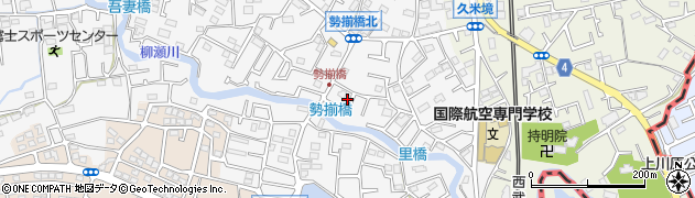 埼玉県所沢市久米312周辺の地図
