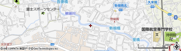 埼玉県所沢市久米299周辺の地図