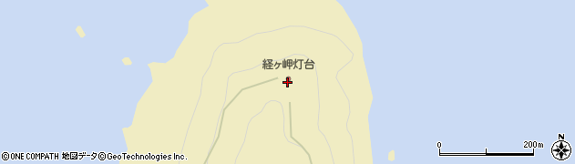 経ヶ岬灯台周辺の地図
