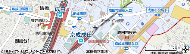 つぼ八 京成成田駅前店 カラオケ Alice周辺の地図
