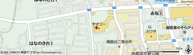 ミラコール美容室成田店周辺の地図