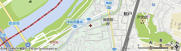 千葉県松戸市小山301-1周辺の地図