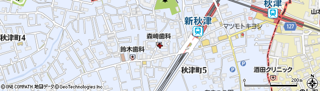 森崎歯科医院周辺の地図