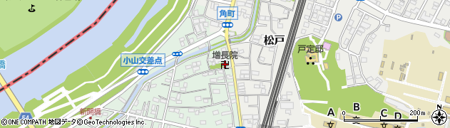 千葉県松戸市小山45周辺の地図