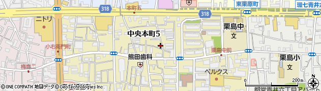 桜井商店周辺の地図