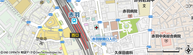 ダイワロイネットホテル東京赤羽周辺の地図