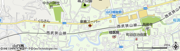 業務スーパーリカーキング所沢下山口店周辺の地図