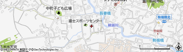 埼玉県所沢市久米1709周辺の地図