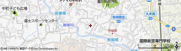 埼玉県所沢市久米1606周辺の地図