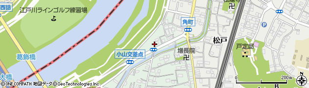 千葉県松戸市小山29周辺の地図