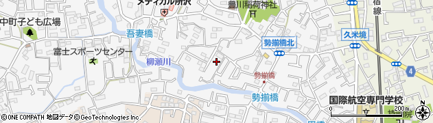 埼玉県所沢市久米1607周辺の地図