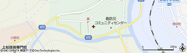 長野県木曽郡上松町島3195周辺の地図