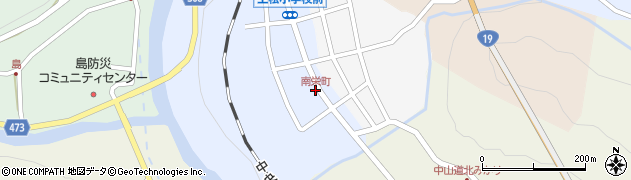 南栄町周辺の地図