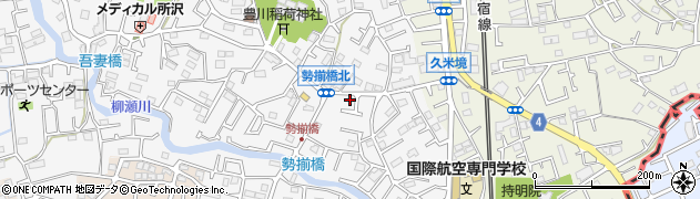 埼玉県所沢市久米320周辺の地図