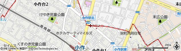 東京都青梅市新町3丁目2周辺の地図