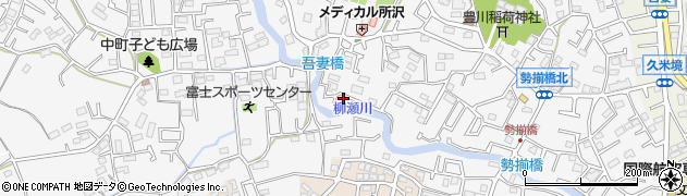 埼玉県所沢市久米1635周辺の地図