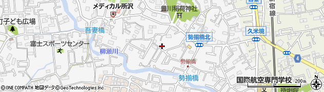 埼玉県所沢市久米1603周辺の地図