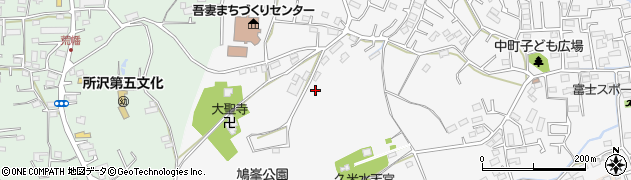 埼玉県所沢市久米2416周辺の地図