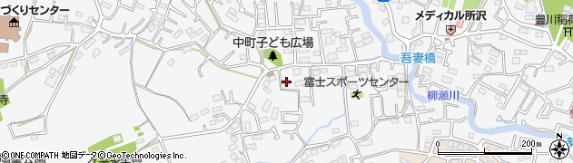 埼玉県所沢市久米1855周辺の地図