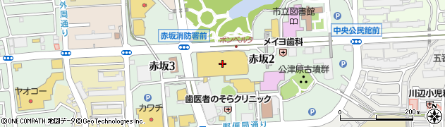 マルエツ成田ニュータウン店周辺の地図