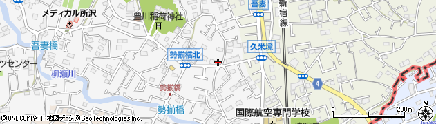 埼玉県所沢市久米365周辺の地図