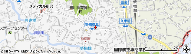 埼玉県所沢市久米369周辺の地図