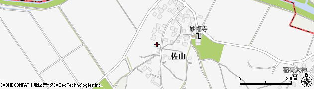 千葉県八千代市佐山2082周辺の地図