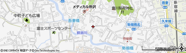 埼玉県所沢市久米1626周辺の地図