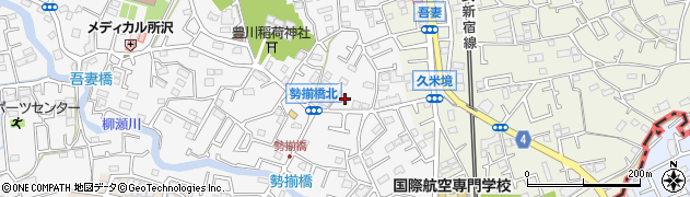 埼玉県所沢市久米368周辺の地図
