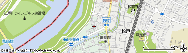 千葉県松戸市小山14周辺の地図