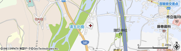山梨県北杜市須玉町大豆生田1446周辺の地図