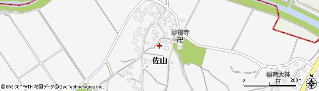 千葉県八千代市佐山2122周辺の地図