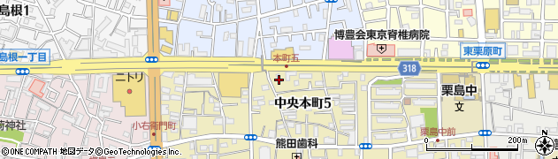 環七タンメン ベジ田周辺の地図