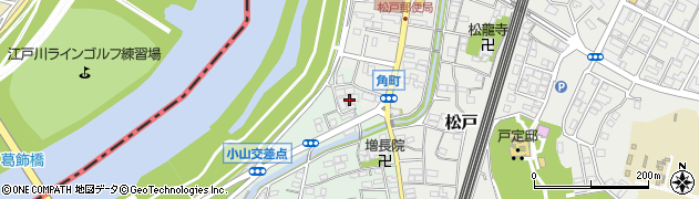 千葉県松戸市小山12周辺の地図