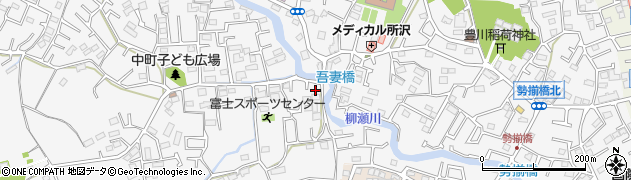 埼玉県所沢市久米1700周辺の地図